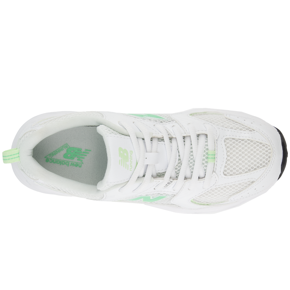 Dětské boty New Balance GR530SM – bílé