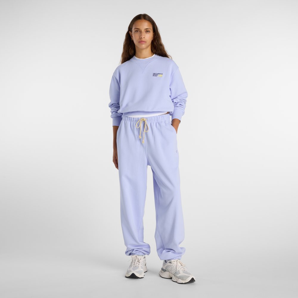 Dámské kalhoty New Balance WP41513DYK – fialové