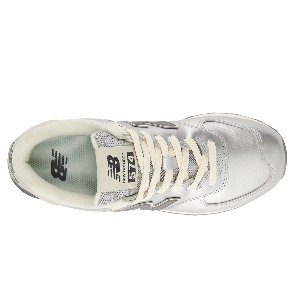 Dámské boty New Balance WL574MLG – stříbrný