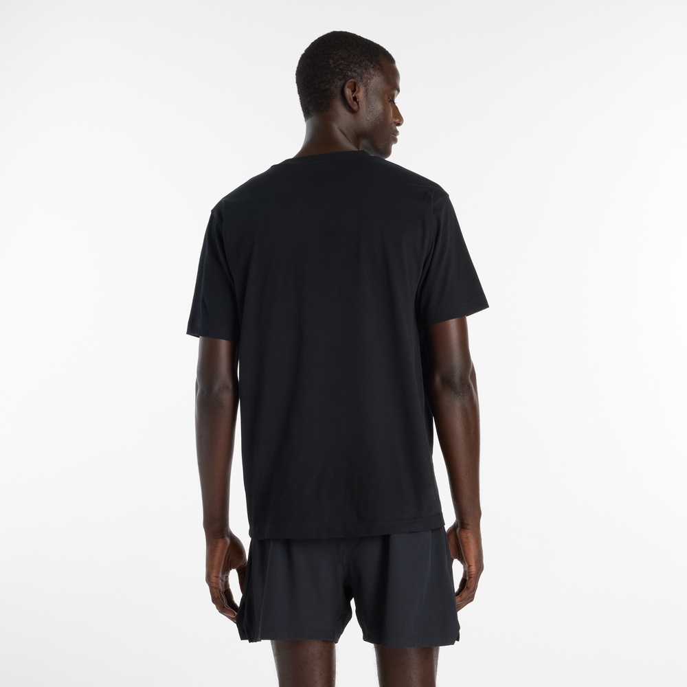 Pánské tričko New Balance MT6164W1BK – černé