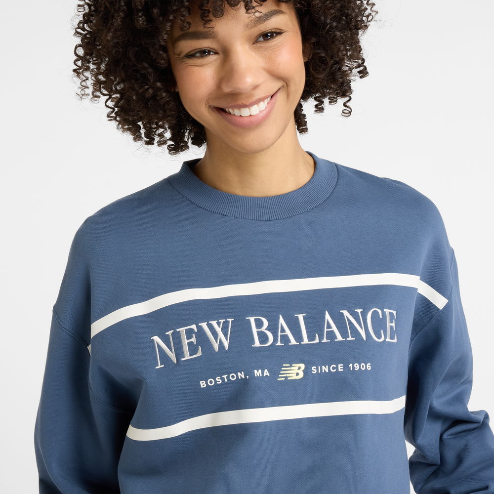 Dámská mikina New Balance WT51923VTI – modré