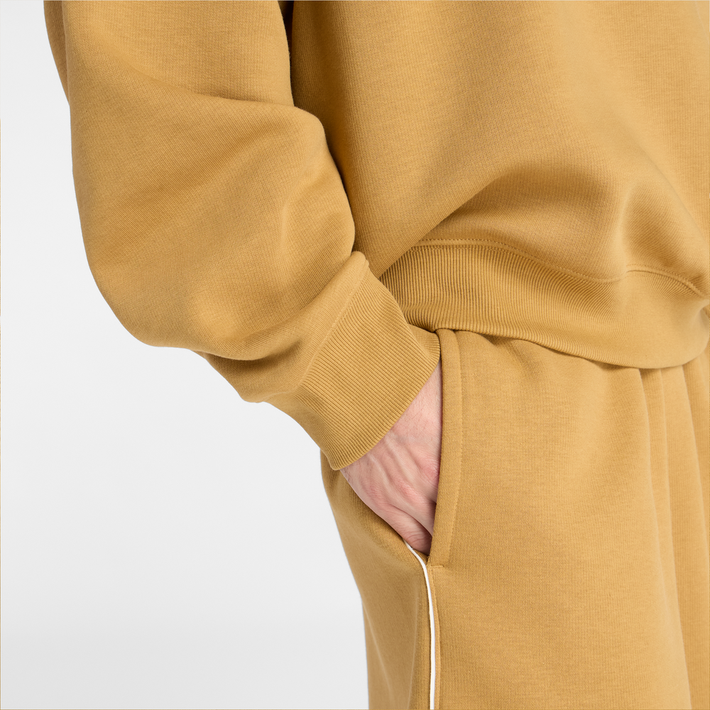 Pánská mikina New Balance MT61U4JOABG – oranžová