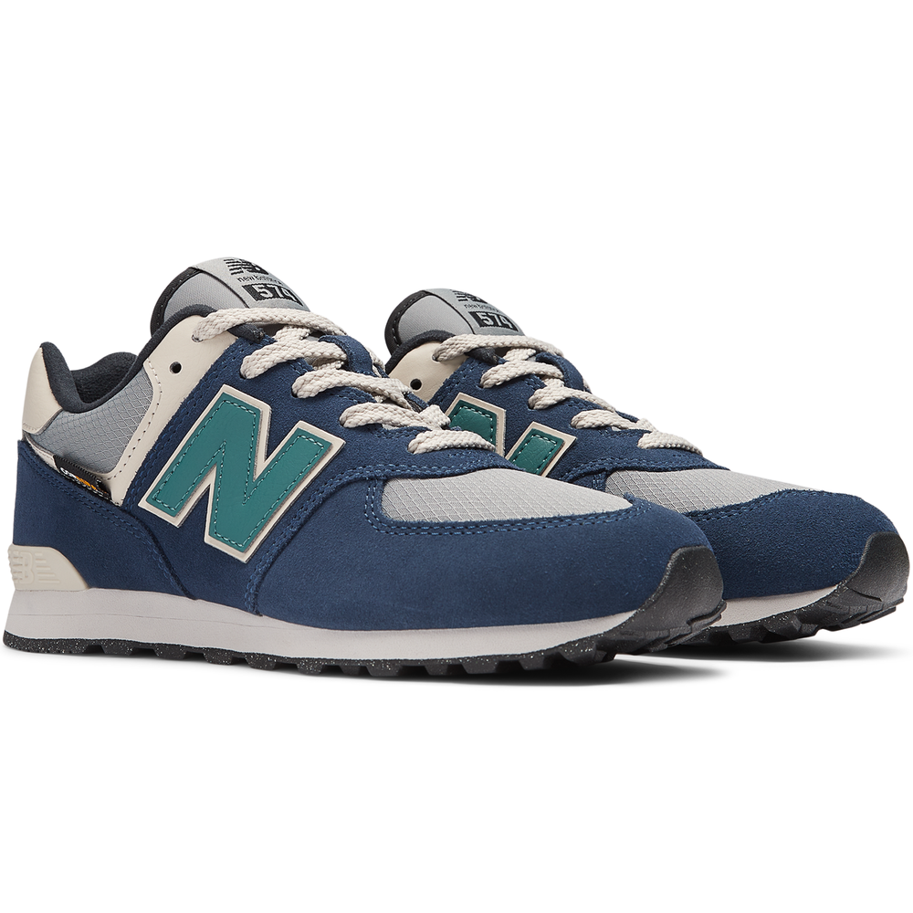 Dětské boty New Balance GC574SOA – modré