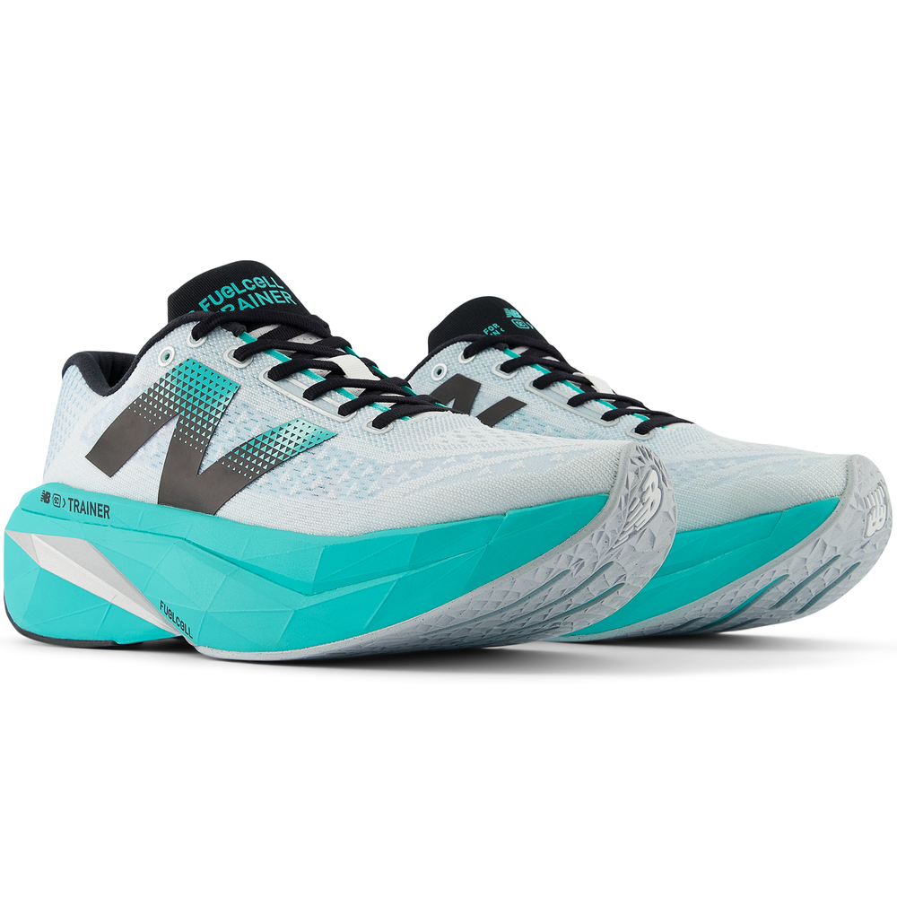 Boty na běhání New Balance FuelCell SuperComp Trainer v3 MRCXLW4 – modré