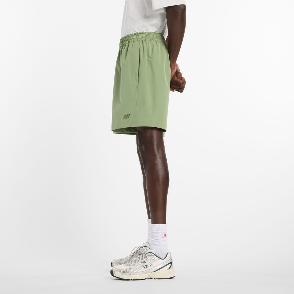 Pánské šortky New Balance MB6174CDAAR – zelené