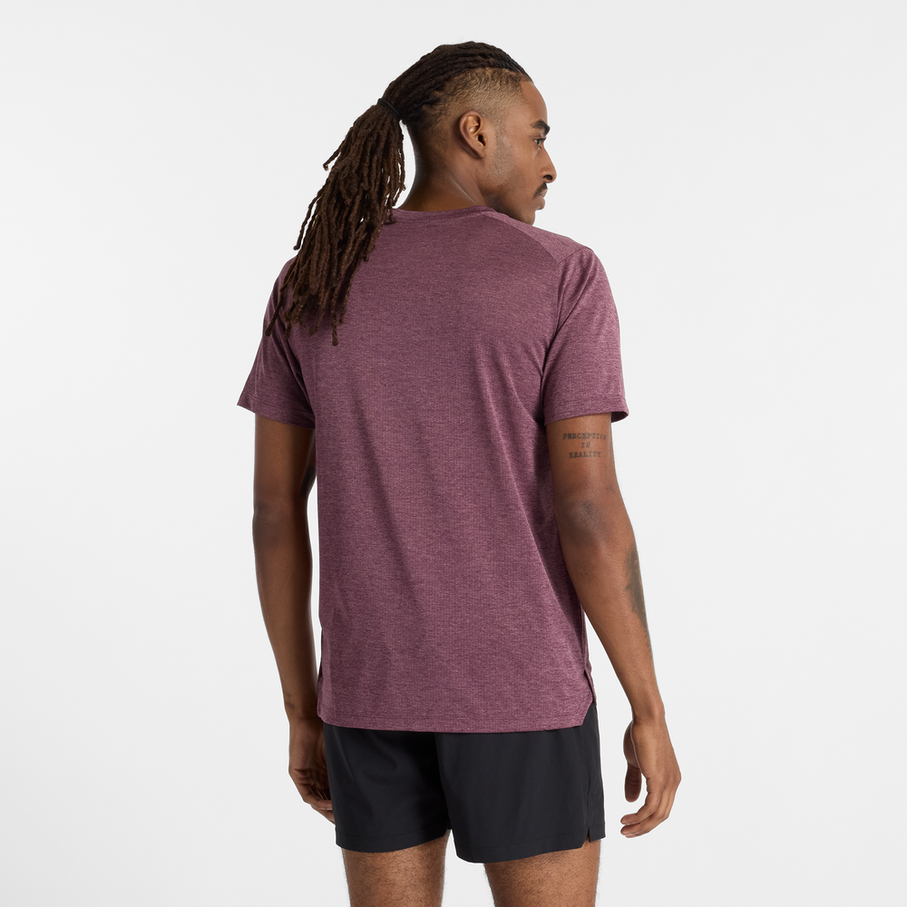 Pánské tričko New Balance MT41253FDP – fialové