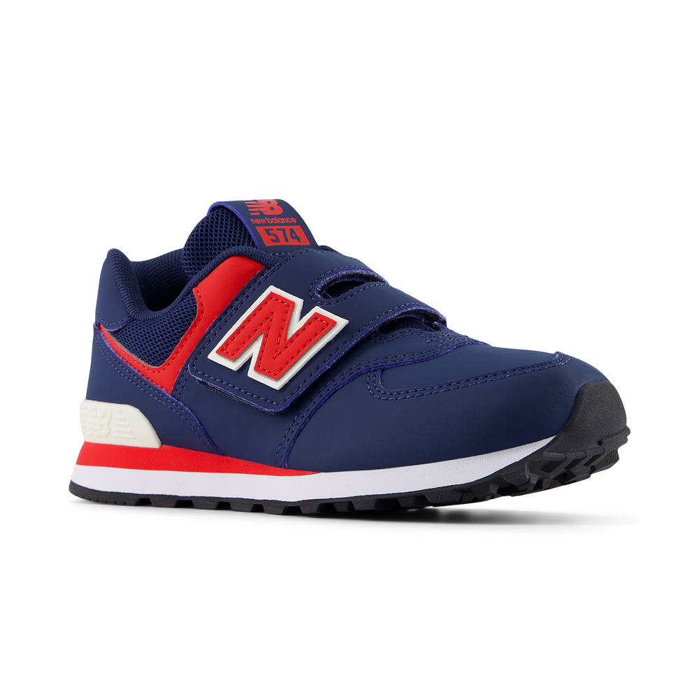 Dětské boty New Balance PV574KIK – tmavomodrá
