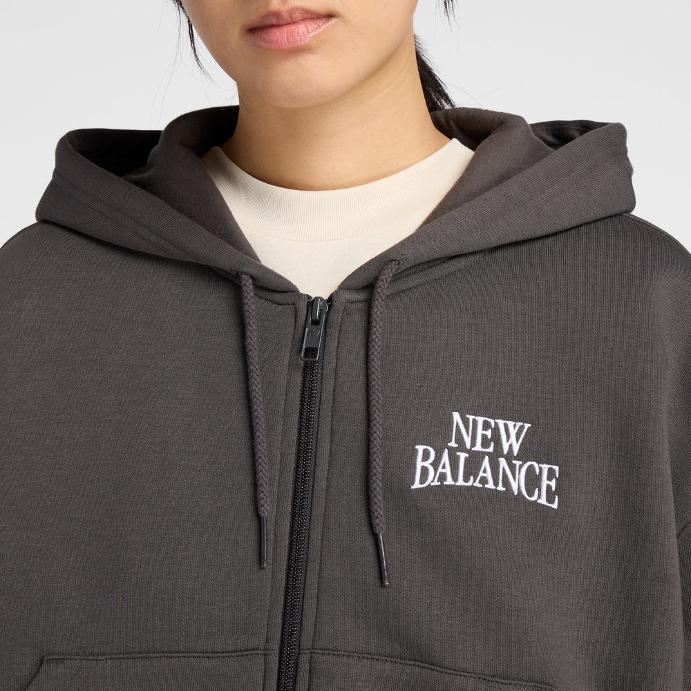 Dámská mikina New Balance WJ61W2EEABR – šedé