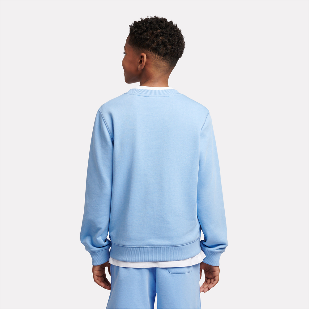 Dětská mikina New Balance LAKB0055ELE – modré