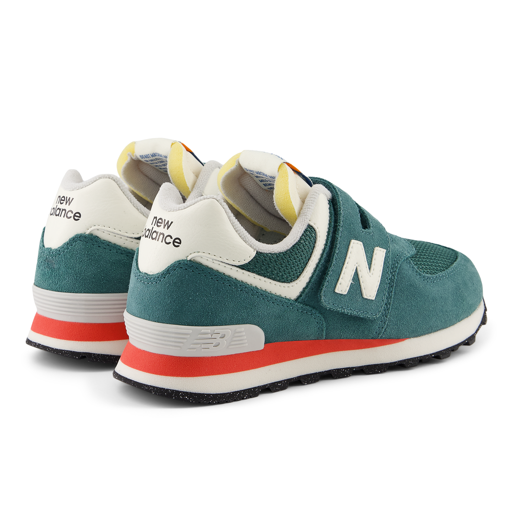Dětské boty New Balance PV574VPG – zelené