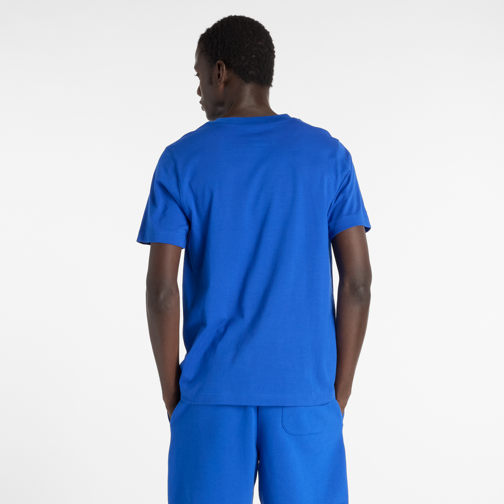 Pánské tričko New Balance MT41502BUM – modré