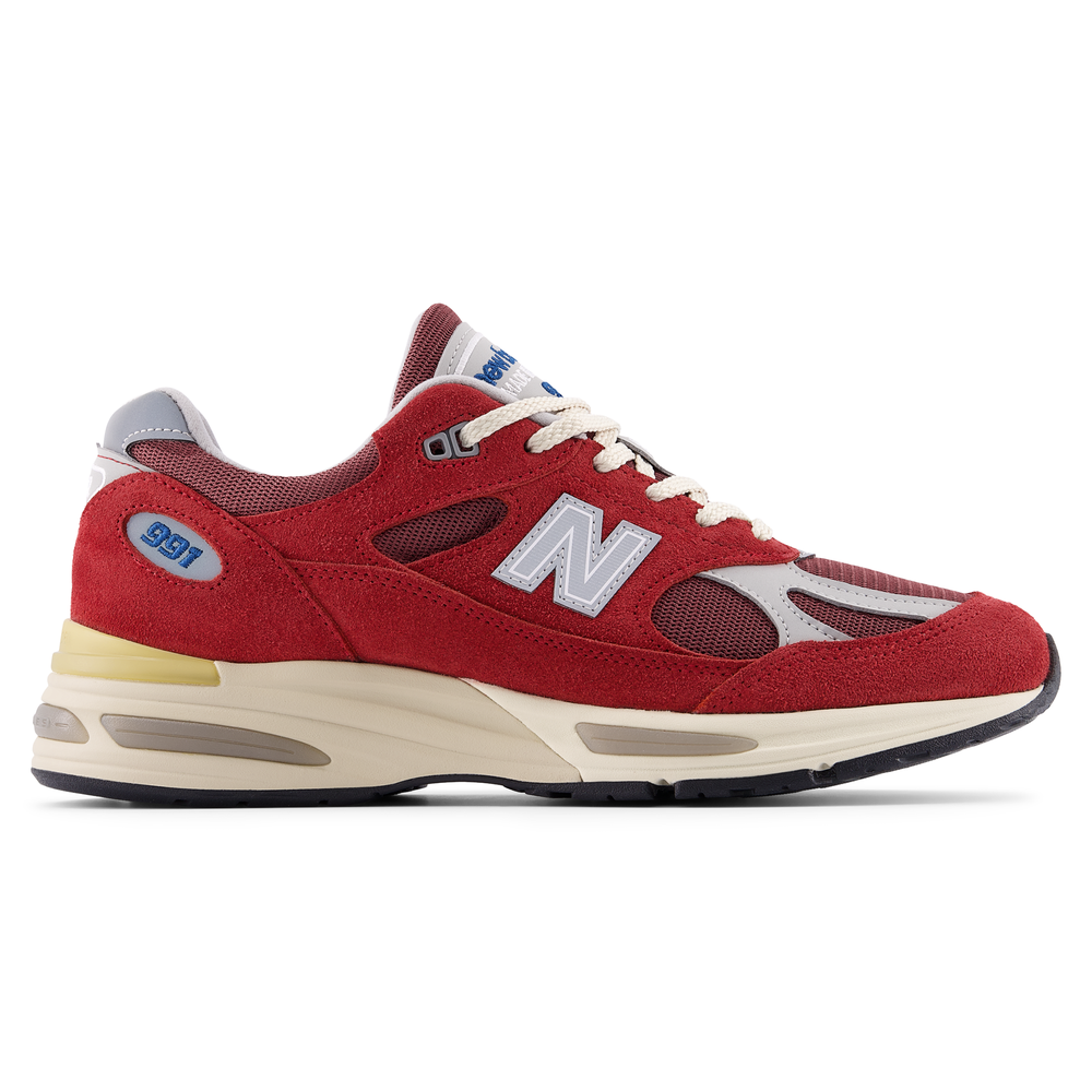Unisex boty New Balance U991RS2 – červené