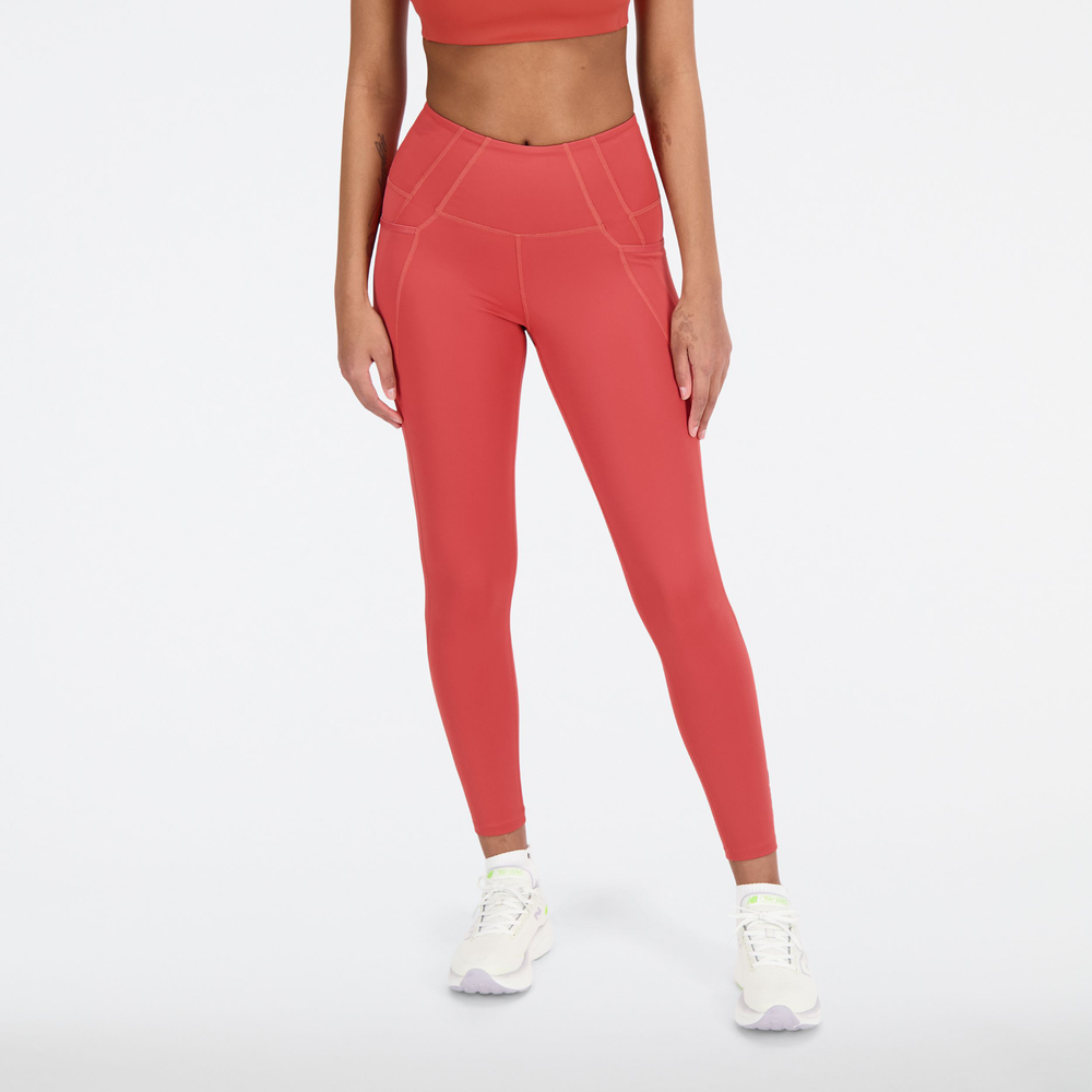 Dámské legíny New Balance WP21112ASU – červené
