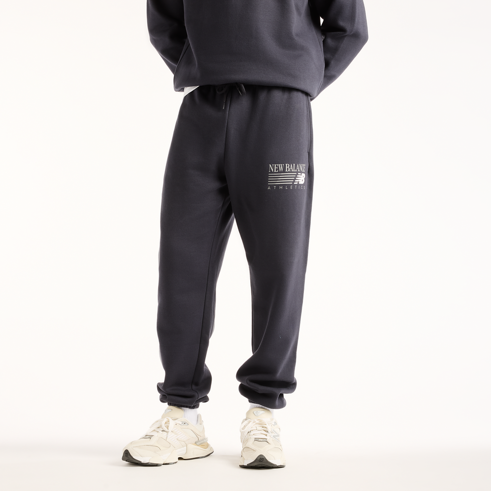 Pánské kalhoty New Balance MB62S1NTDNT – šedé