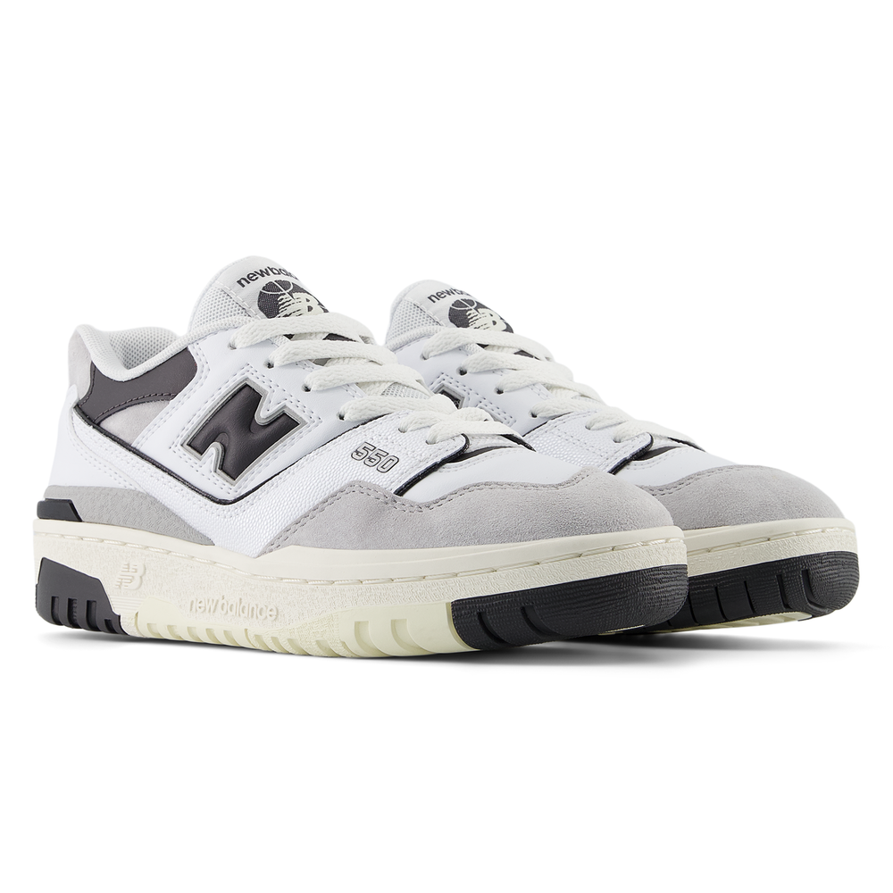 Dětské boty New Balance GSB550BW – bílé