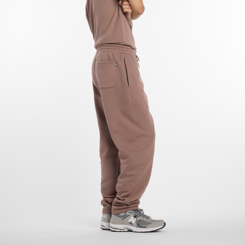 Pánské kalhoty New Balance MP53508EAS – hnědý