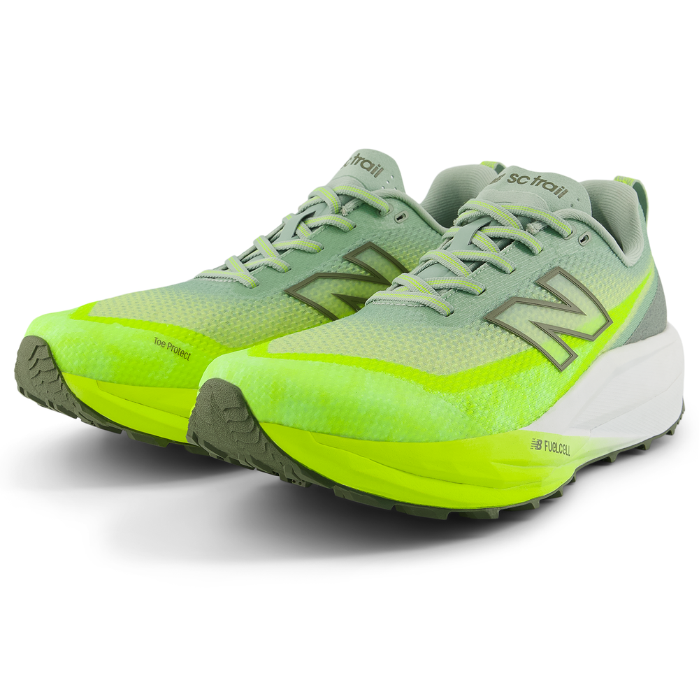Pánské boty New Balance FuelCell SuperComp Trail v2 MTRX5C9 – zelené