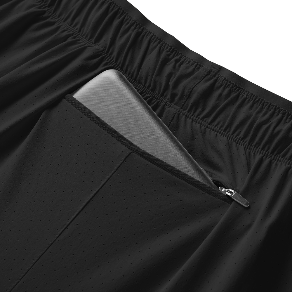 Pánské šortky New Balance MS41290BK – černé