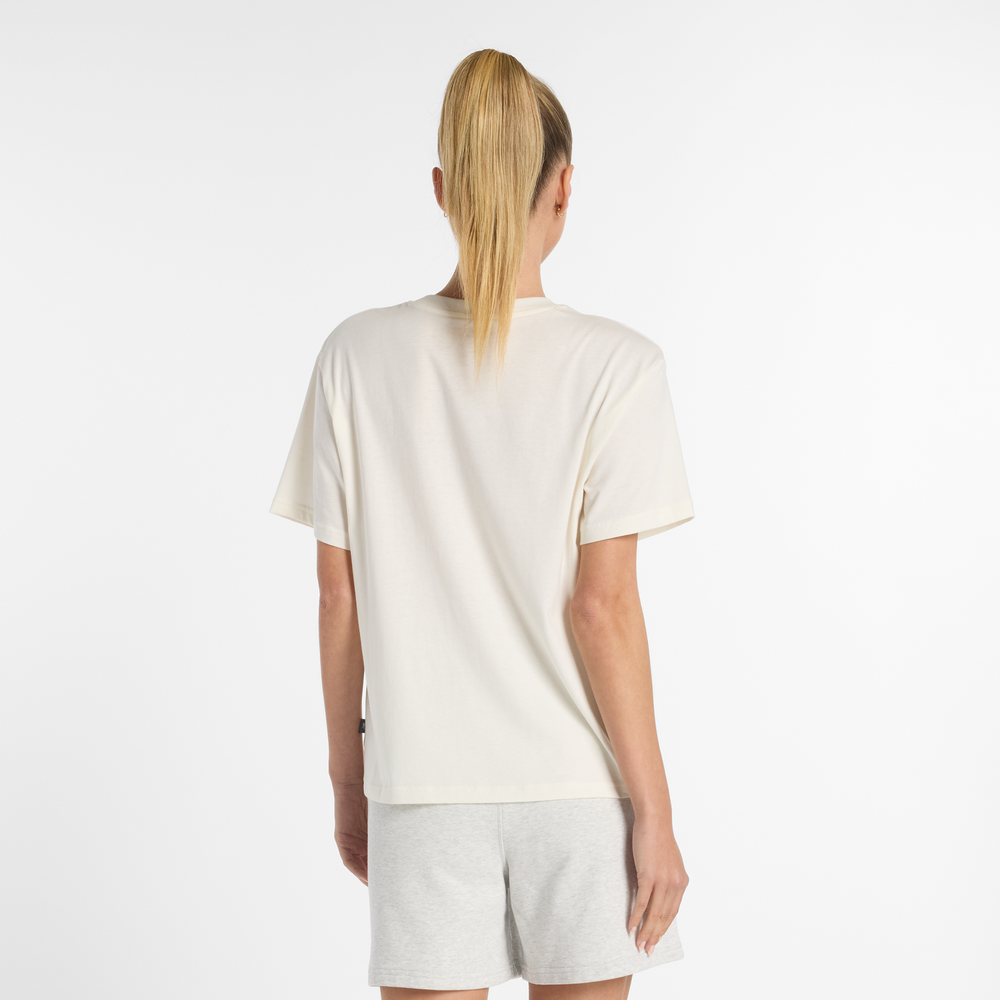 Dámské tričko New Balance WT51541SST – béžové