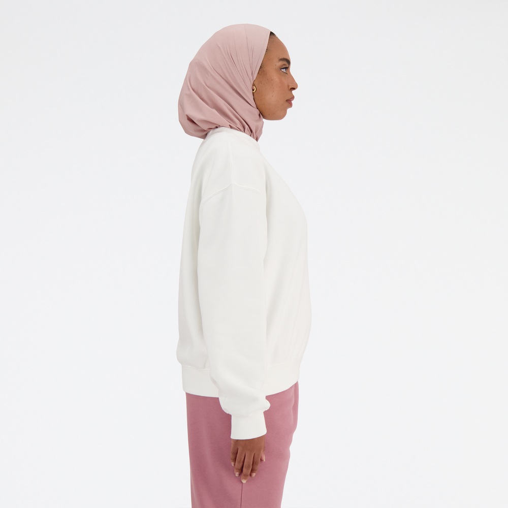 Dámská mikina New Balance WT41517WT – bílé