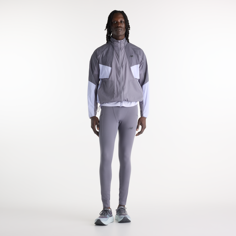 Pánská bunda New Balance Reflective RC – šedé