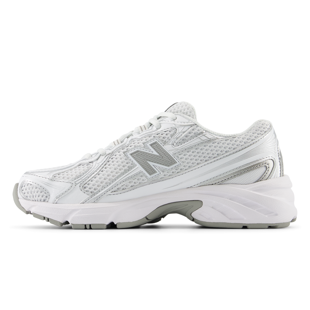 Dětské boty New Balance GR740WM – bílé