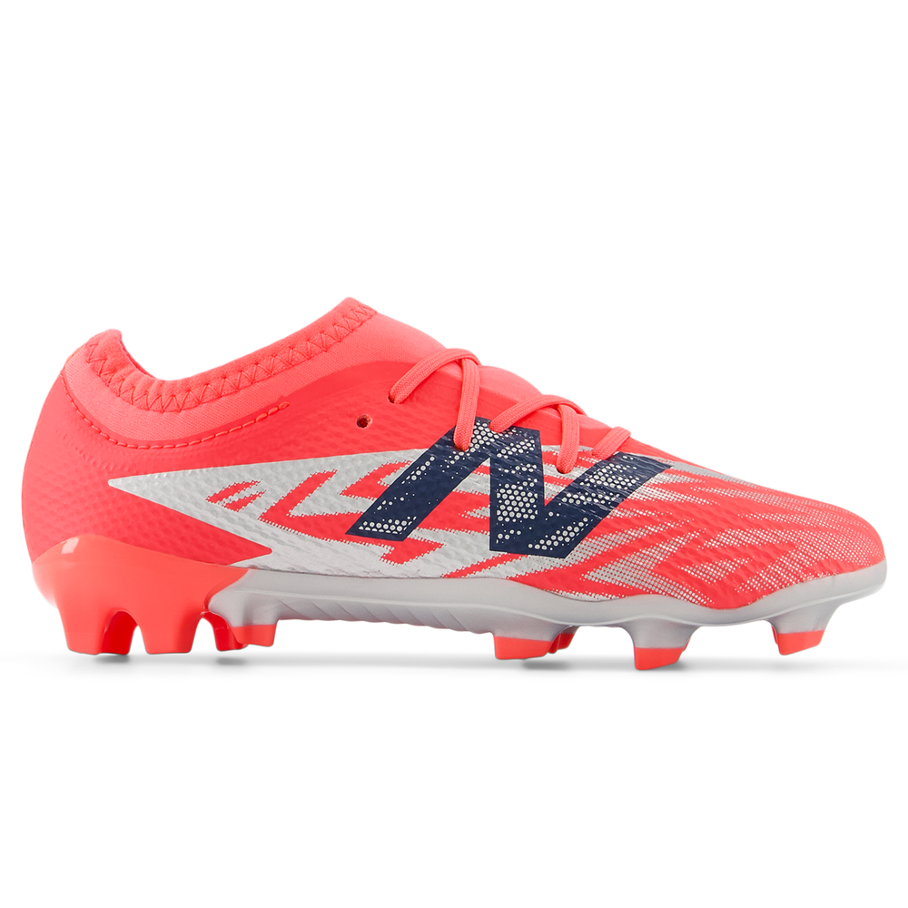 Dětské kopačky New Balance FURON TEAM JNR FG V8 SJF3FMP8 – červené