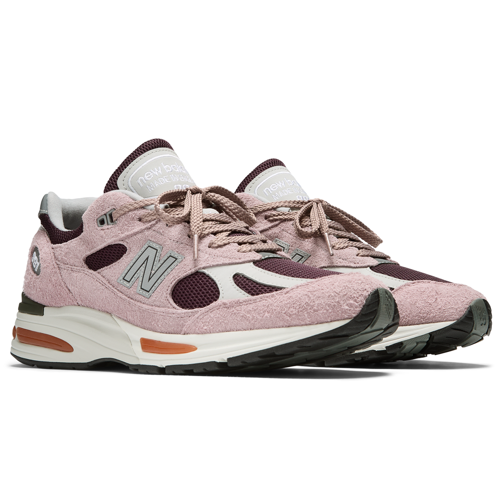 Unisex boty New Balance U991PR2 – růžové