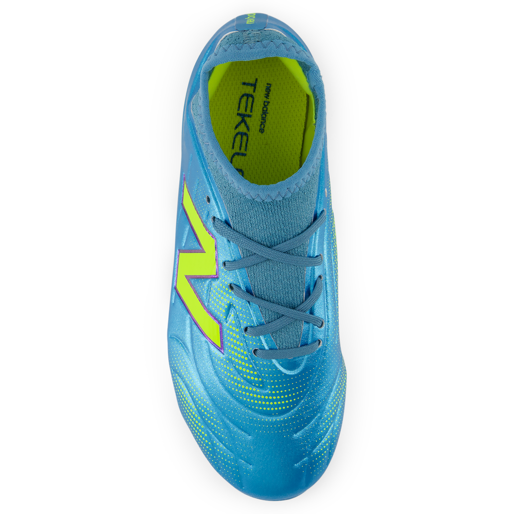Dětské kopačky New Balance TEKELA TEAM LOW JNR FG V5 YT3FL1NM – modré