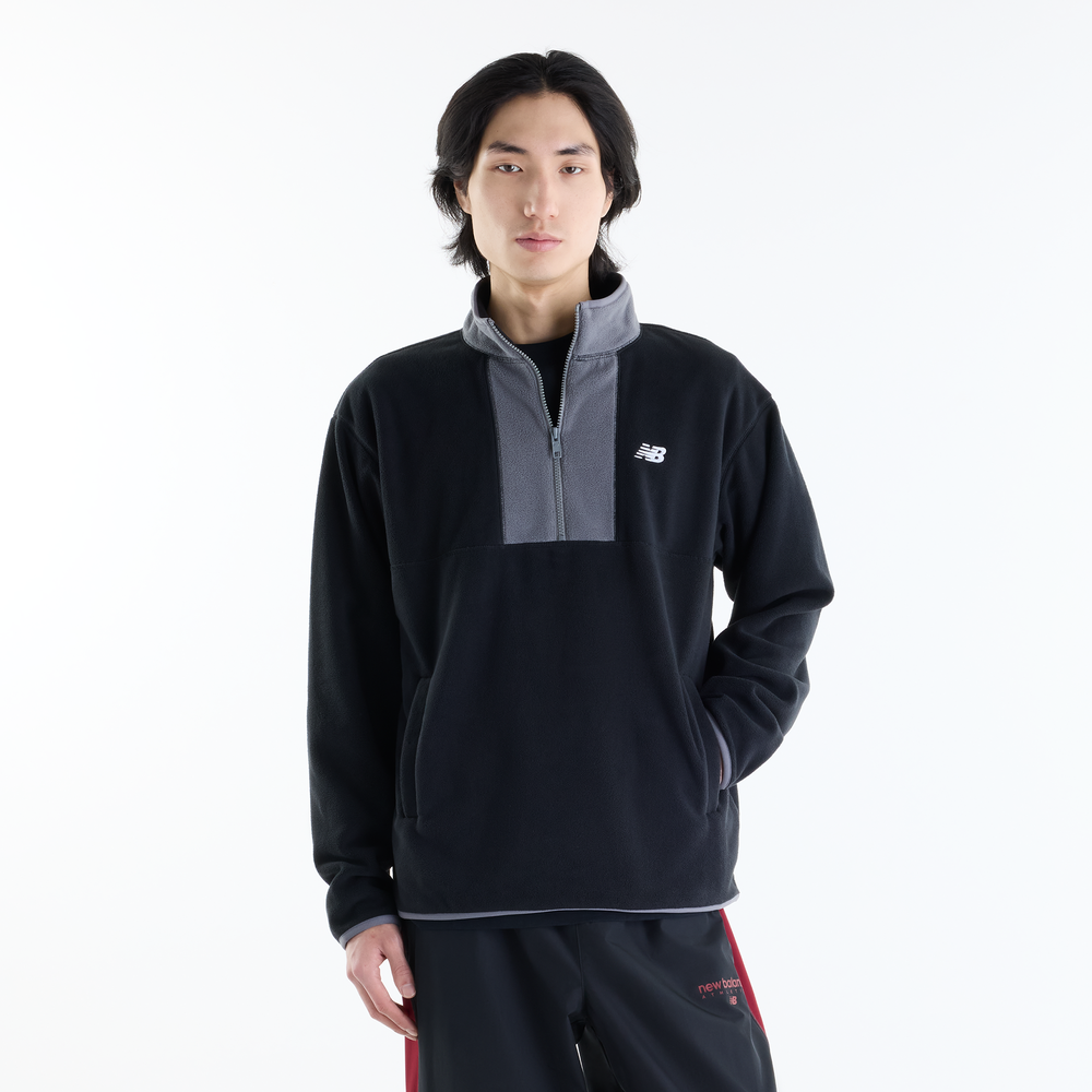 Pánská mikina New Balance MT62U64ABK – černé