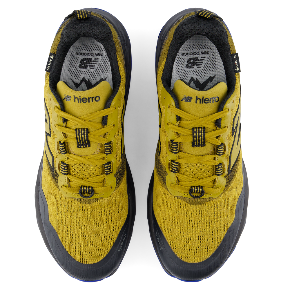 Pánské boty New Balance Fresh Foam X Hierro v9 Gore-Tex MHIG2ZN – žluté