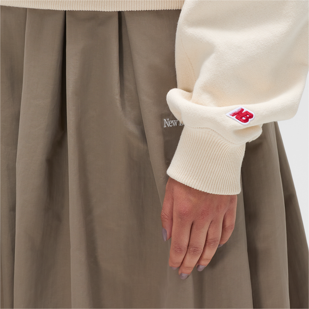 Dámská mikina New Balance MADE in USA WT51563LIN – béžové