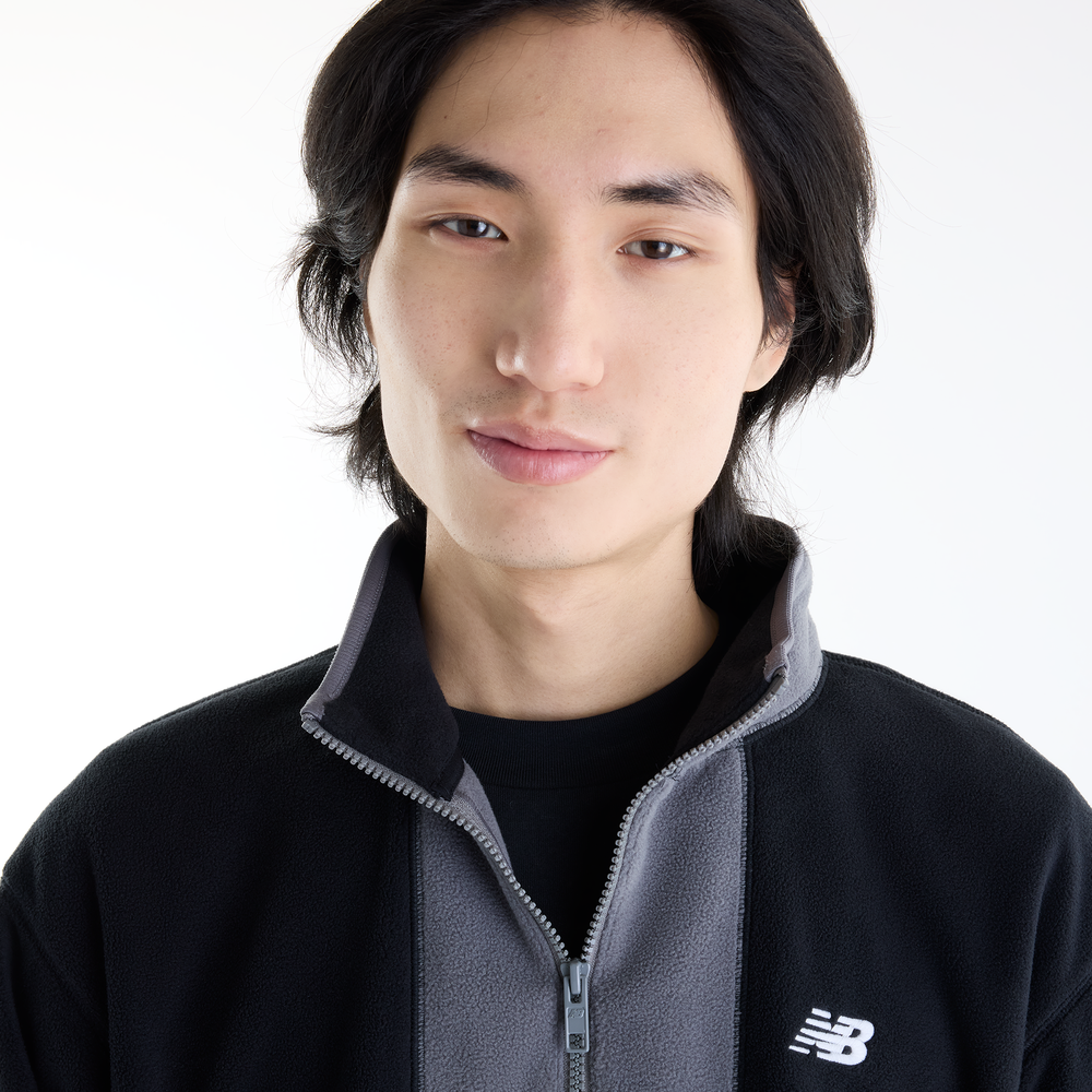 Pánská mikina New Balance Sport Half Zip – černé