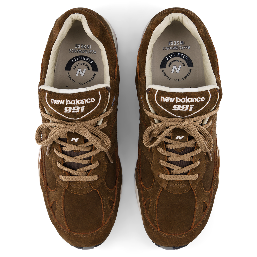 Dámské boty New Balance W991BR1 – hnědý