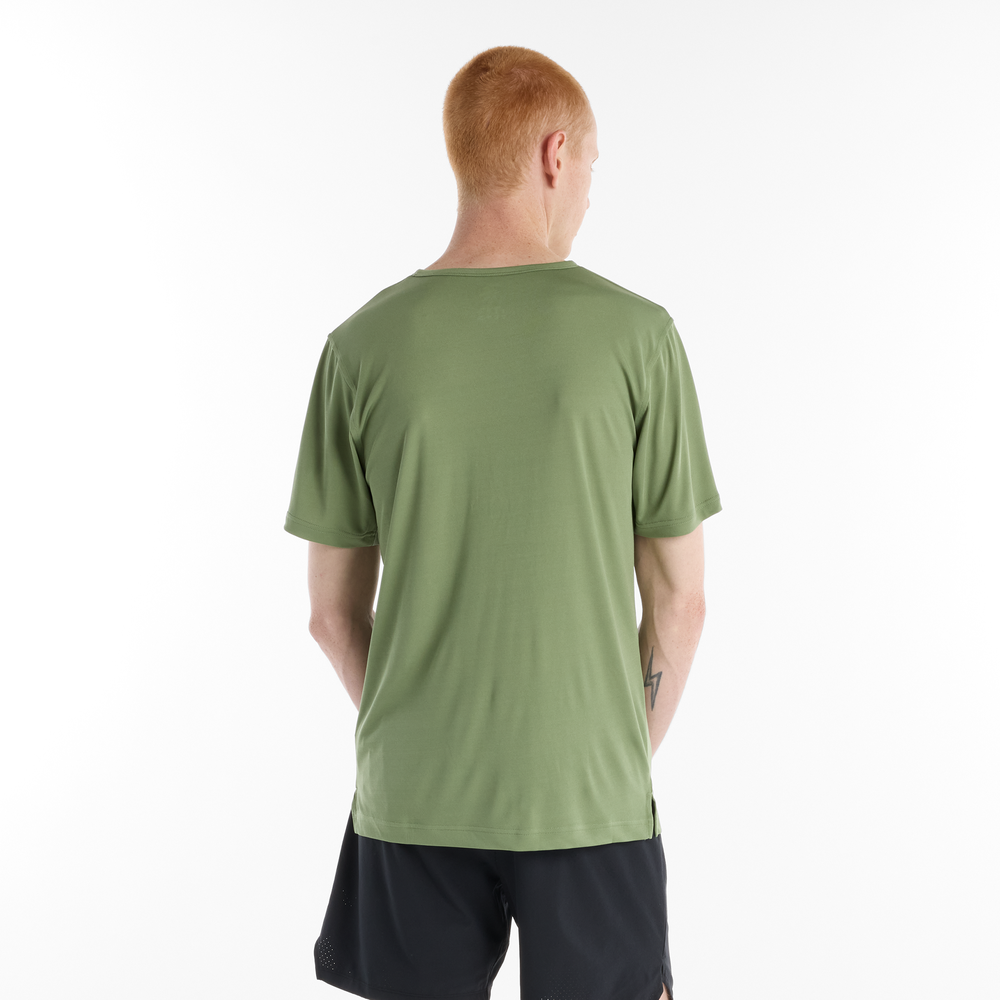 Pánské tričko New Balance MT61O0U4AAR – zelené