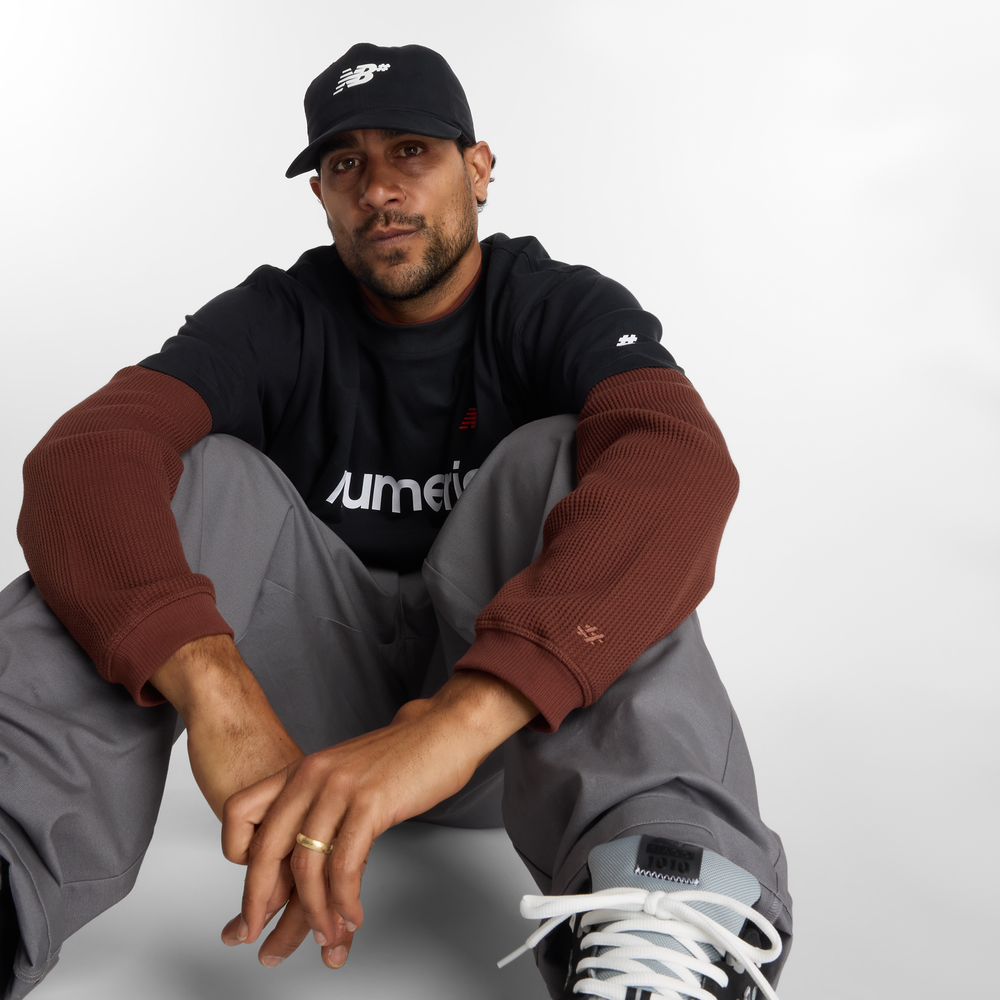 Pánské tričko New Balance Numeric MT53704BK – černé