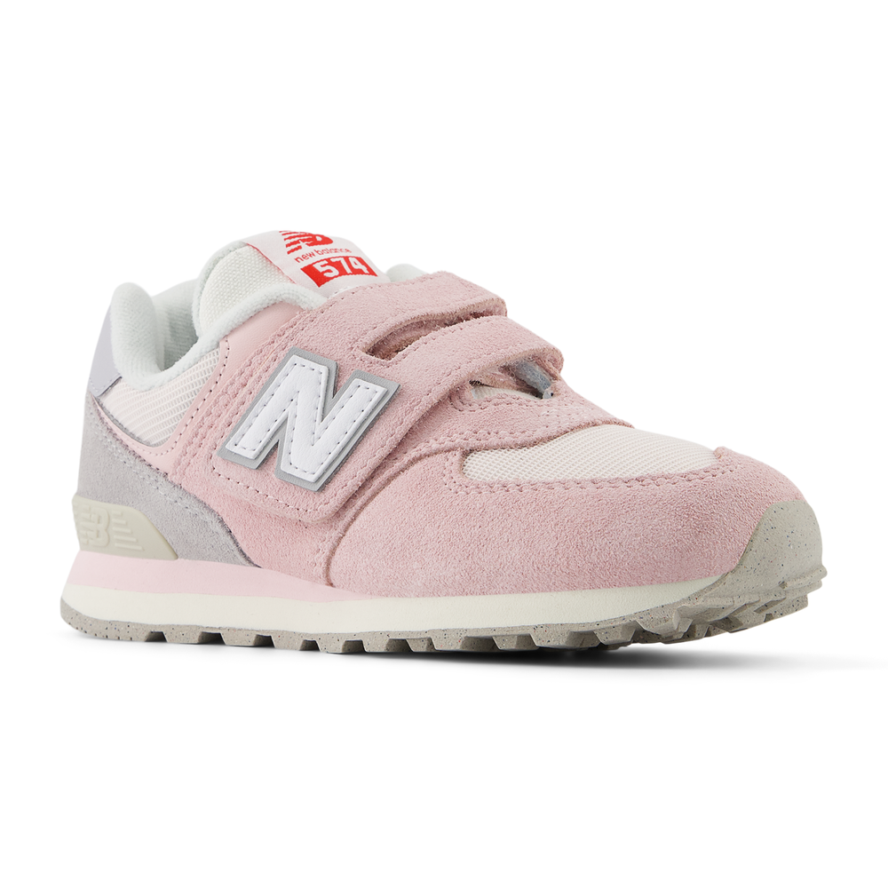 Dětské boty New Balance PV574BKM – růžové