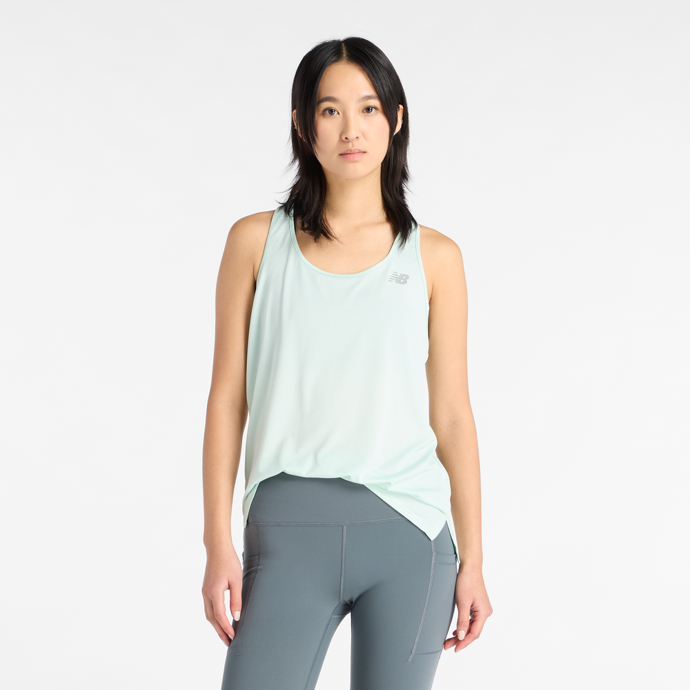 Dámské tričko New Balance WT41220COJ – mátové