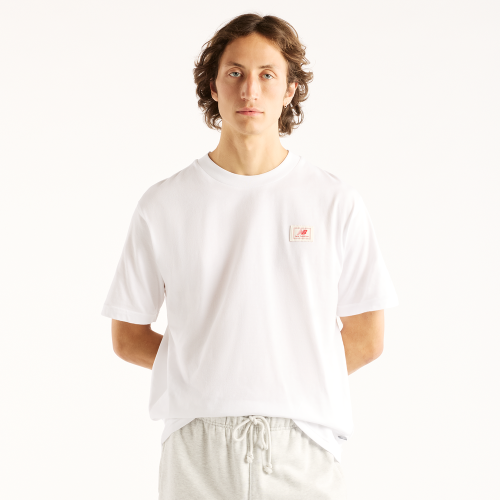 Pánské tričko New Balance MT53928WT – bílé