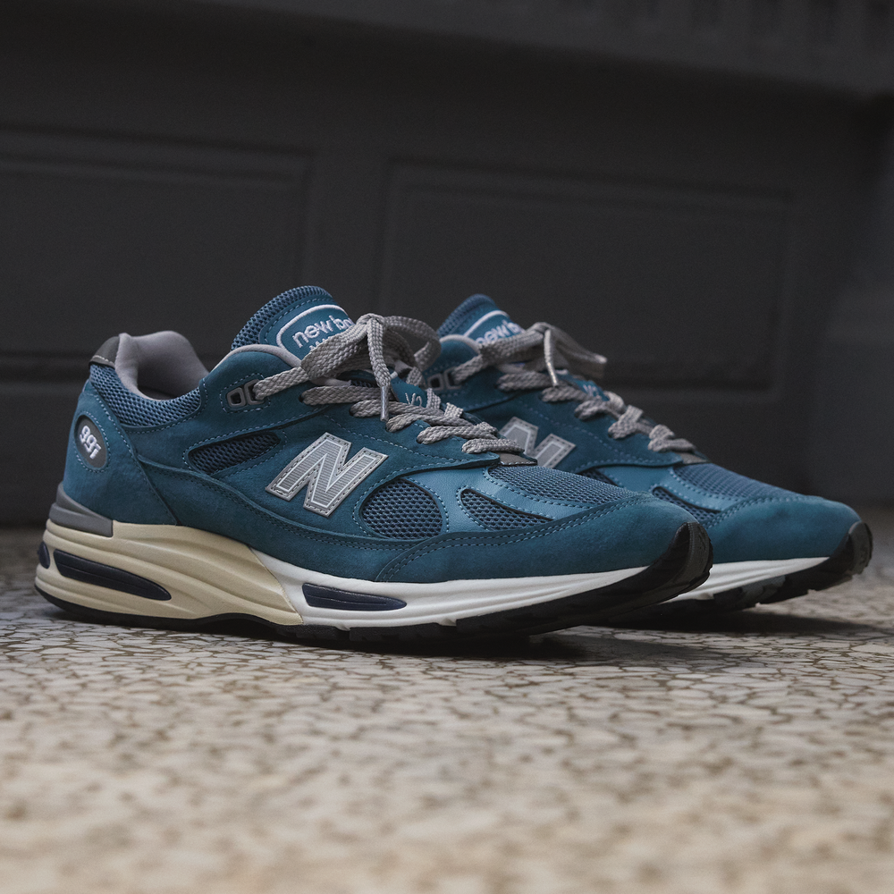 Unisex boty New Balance U991BU2 – modré