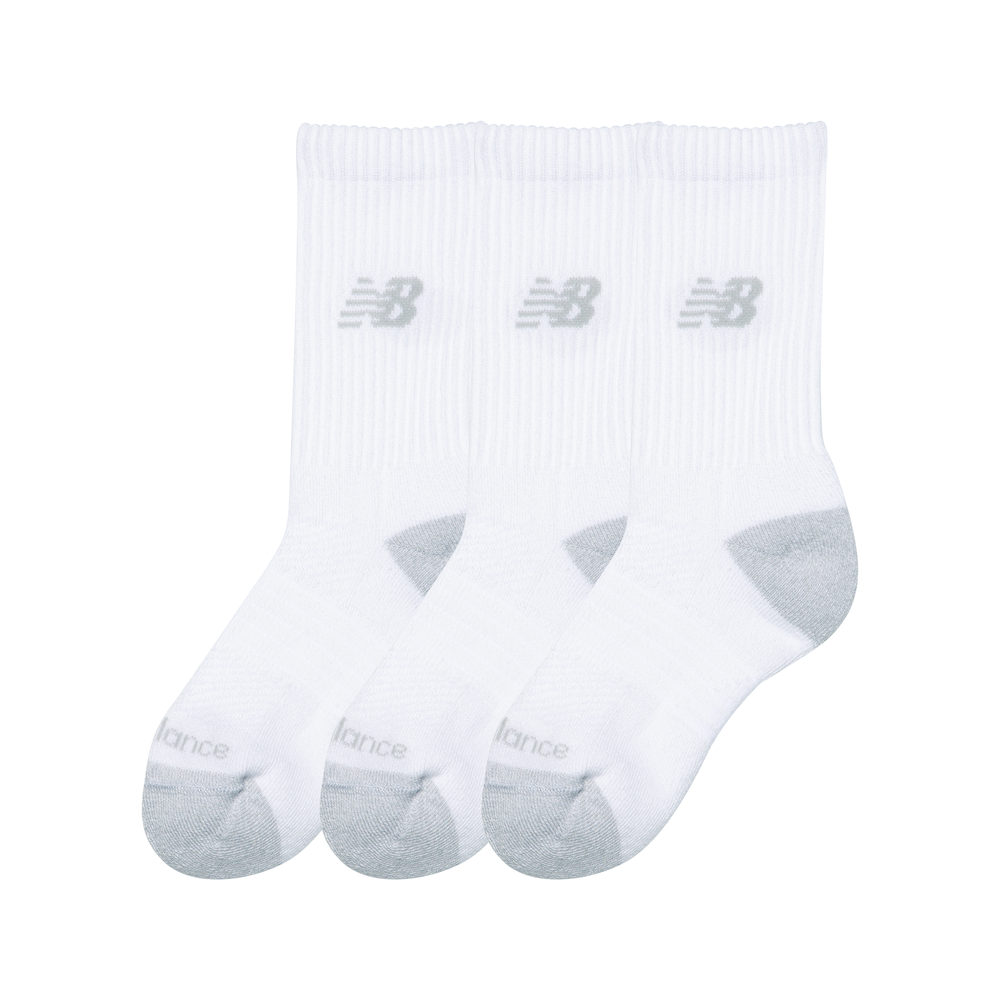 Dětské ponožky New Balance LAS35126WT – bílé