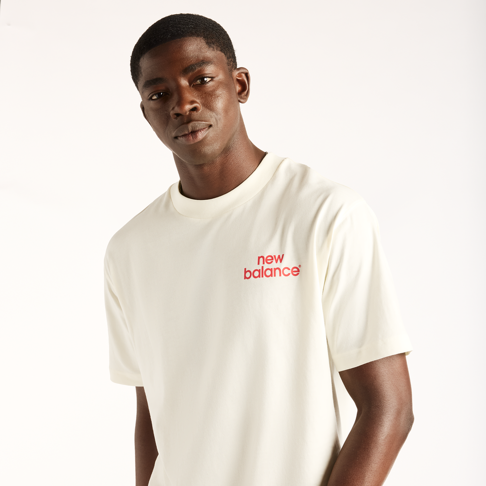 Pánské tričko New Balance Intelligent – béžové