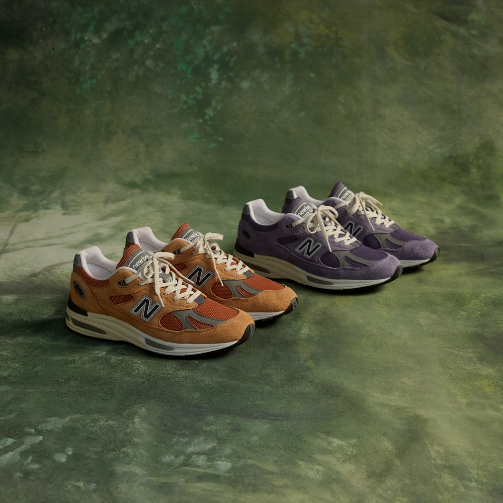 Unisex boty New Balance U991OV2 – oranžová