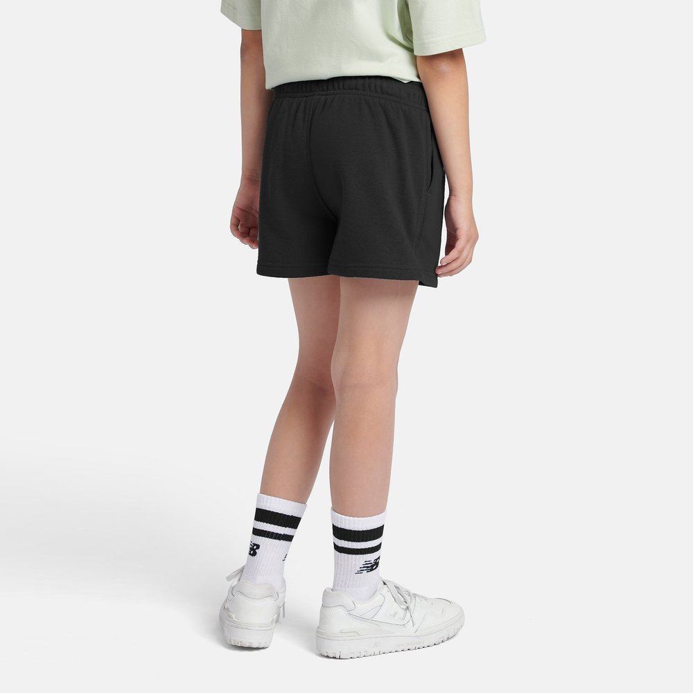 Dětské šortky New Balance LAKG0006BK – černé
