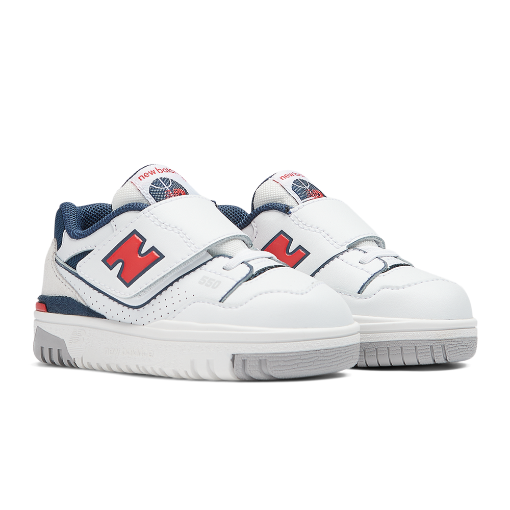 Dětské boty New Balance IHB550ED – bílé