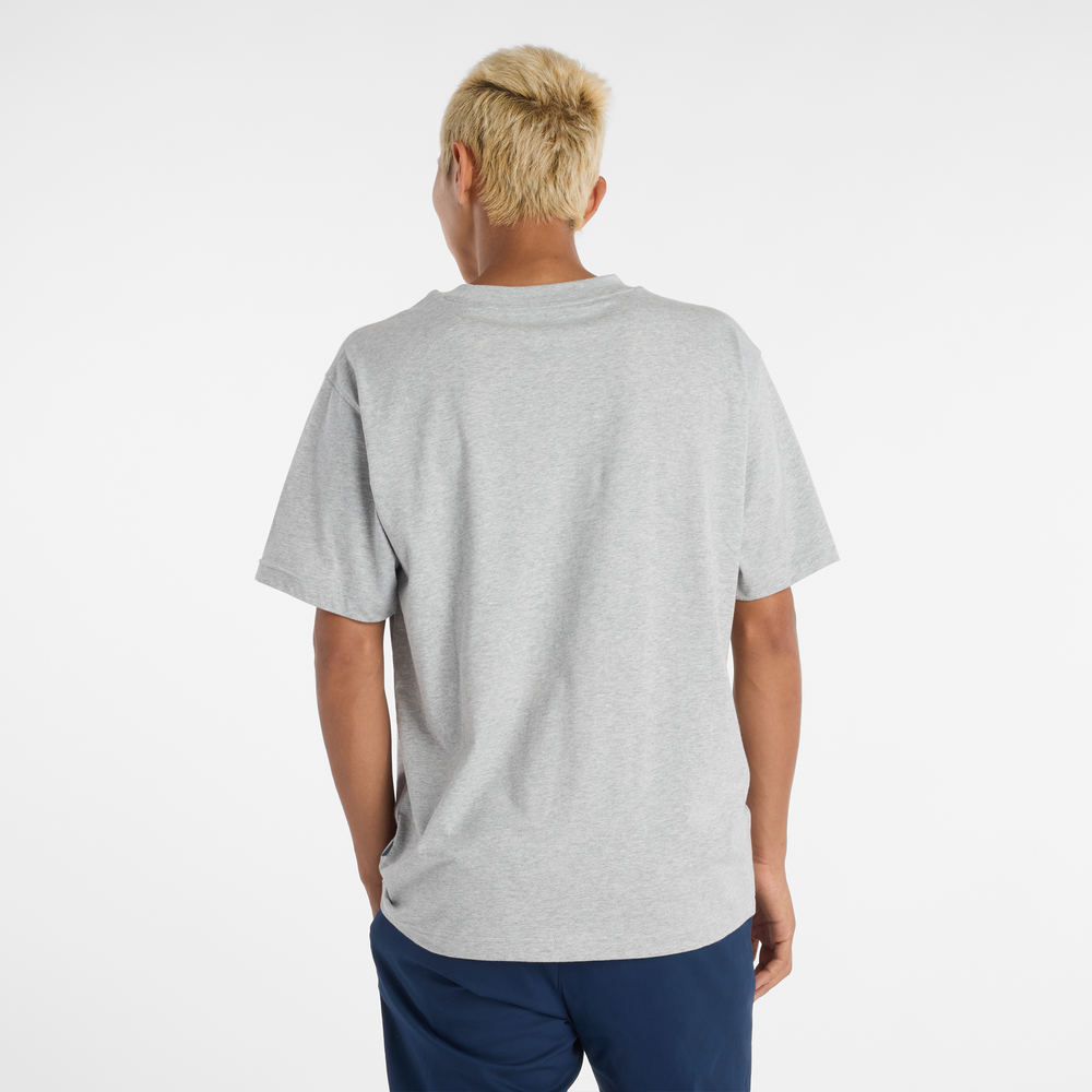 Pánské tričko New Balance MT53941AG – šedé