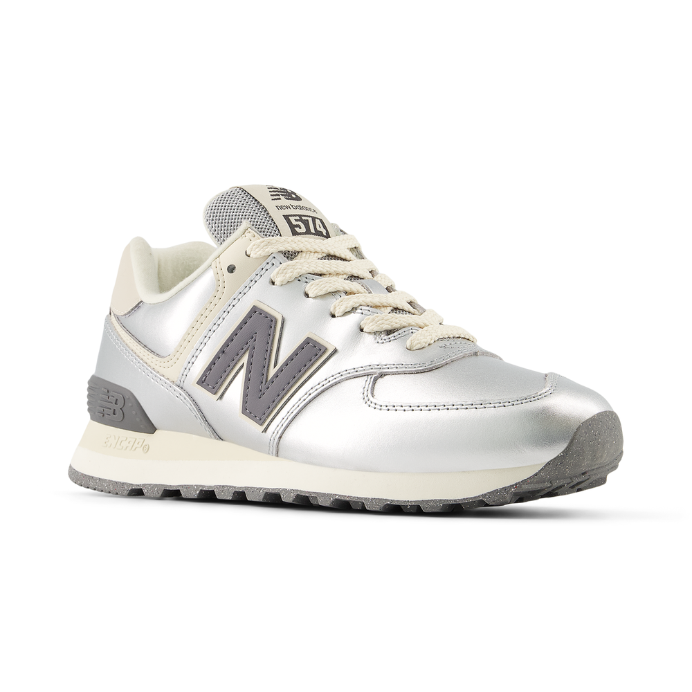 Dámské boty New Balance WL574MLG – stříbrný