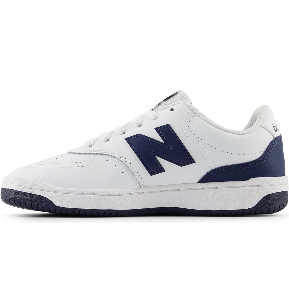 Dětské boty New Balance GSB80WB – bílé