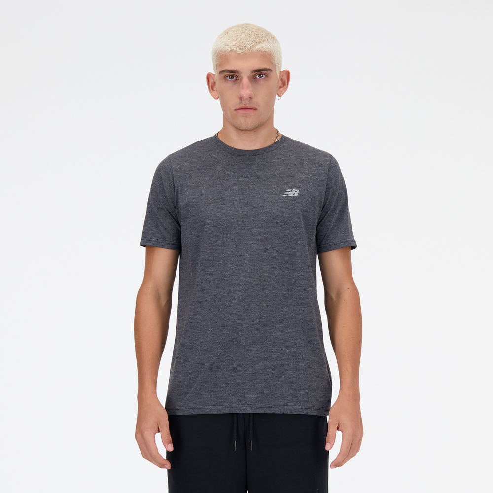Pánské tričko New Balance MT41070BKH – šedé