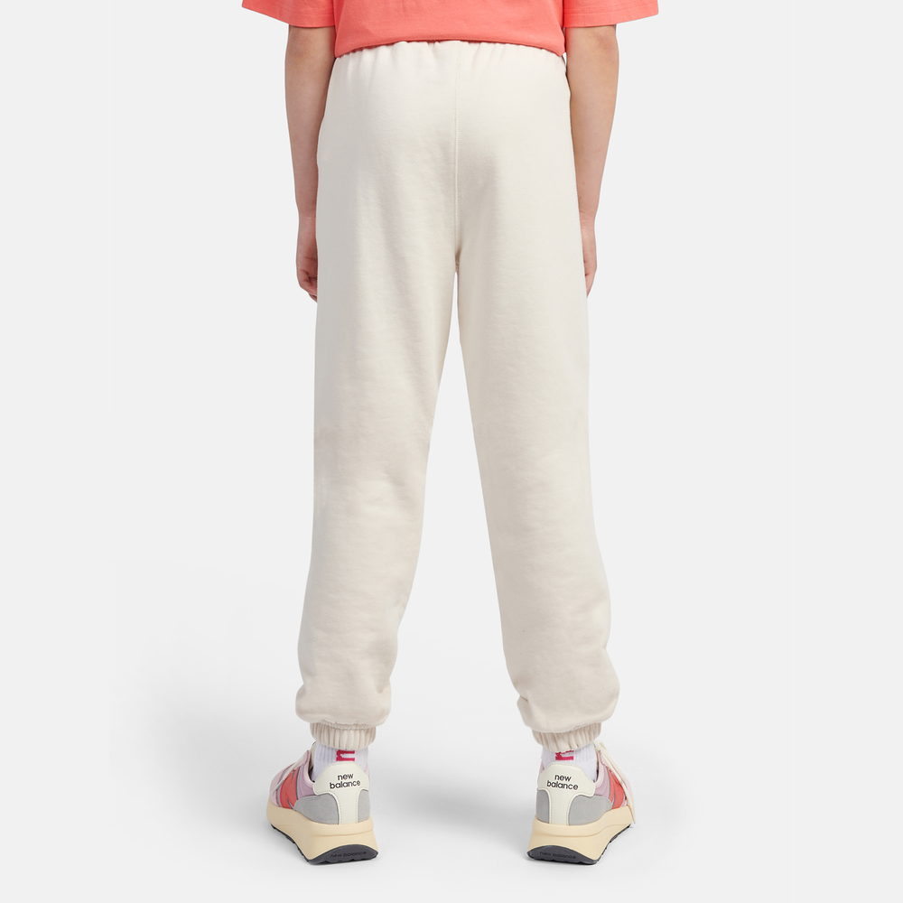 Dětské kalhoty New Balance LAKG0058LIN – béžové